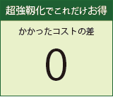 コストの差0